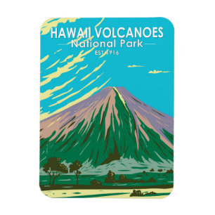 Ímã Parque Nacional dos Vulcões do Havaí, Mauna Loa 