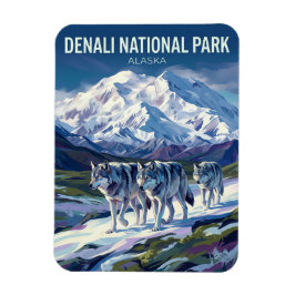 Ímã Parque Nacional e Reserva Denali Alasca
