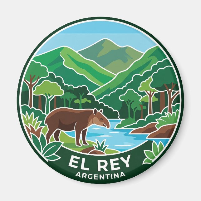 Imã Parque Nacional El Rey Argentina (Frente)