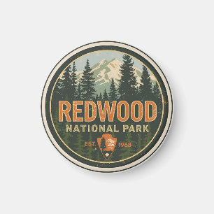 Imã Parque nacional estadual Redwood, Califórnia coste