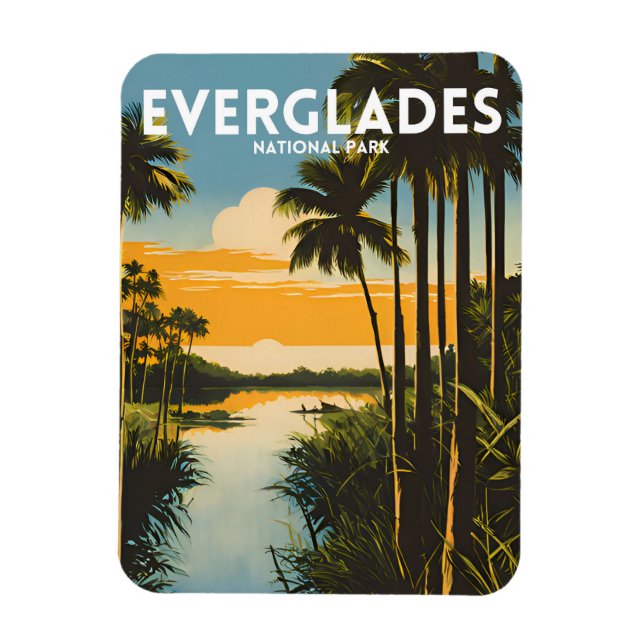 Ímã Parque Nacional Everglades (Vertical)