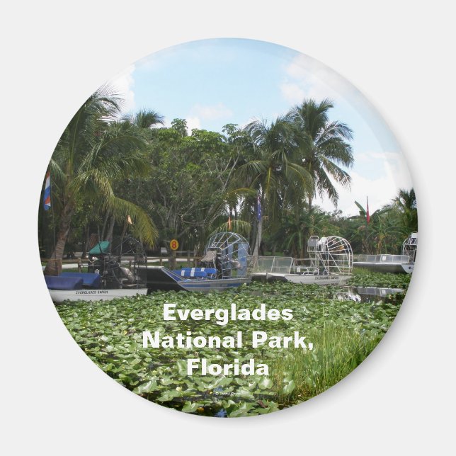 Imã Parque Nacional Everglades, Flórida (Frente)
