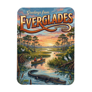 Ímã Parque Nacional Everglades Flórida
