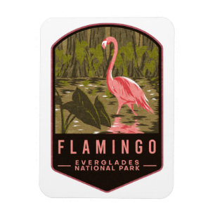 Ímã Parque Nacional Flamingo Everglades
