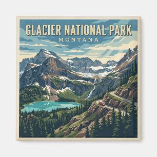 Imã Parque Nacional Glacier Montana