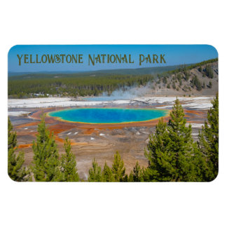 Ímã Parque Nacional Grand Prismatic Primavera Yellowst