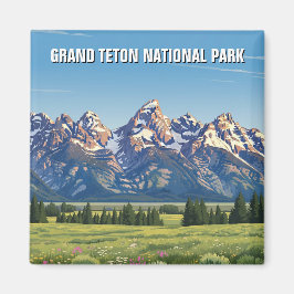 Imã Parque Nacional Grand Teton