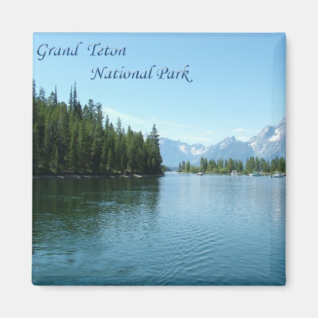 Imã Parque Nacional Grand Teton (Frente)