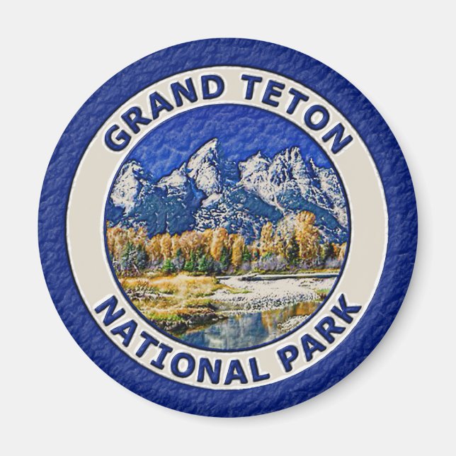 Imã Parque Nacional Grand Teton (Frente)