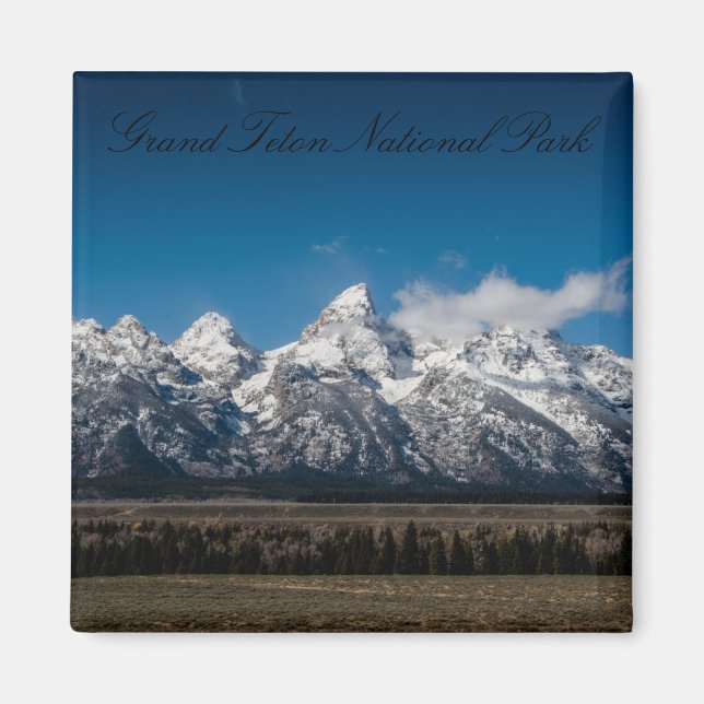 Imã Parque Nacional Grand Teton (Frente)