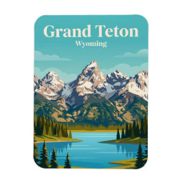 Ímã Parque Nacional Grand Teton EUA