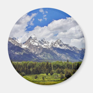 Imã Parque nacional grande de Teton