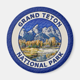 Imã Parque nacional grande de Teton