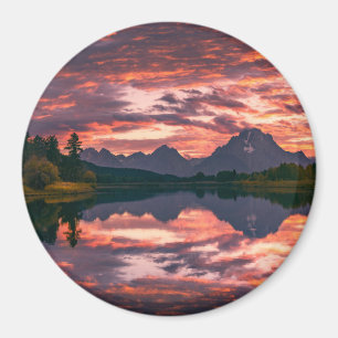 Imã Parque nacional grande de Teton, Wyoming