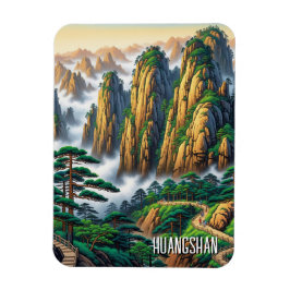 Ímã Parque Nacional Huangshan China