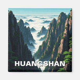 Imã Parque Nacional Huangshan China