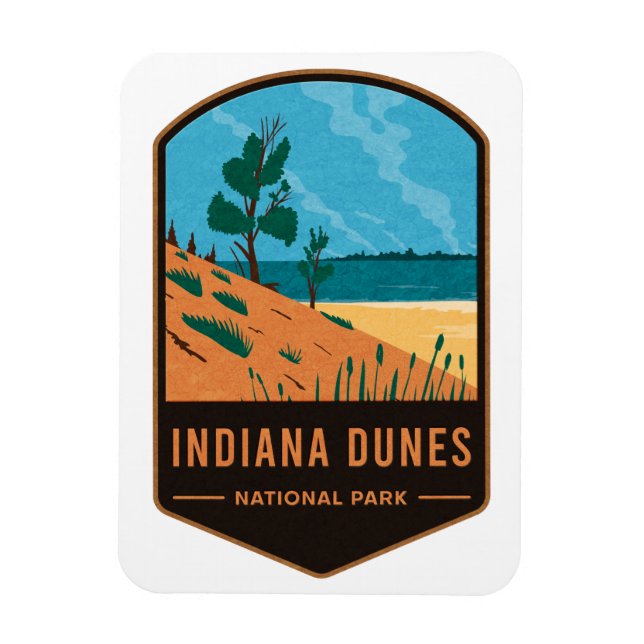 Ímã Parque Nacional Indiana Dunes (Vertical)