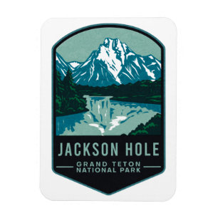 Ímã Parque Nacional Jackson Hole Grand Teton