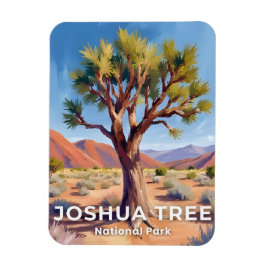 Ímã Parque Nacional Joshua Tree Califórnia Arte Viagem