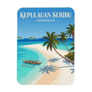 Ímã Parque Nacional Kepulauan Seribu Indonésia