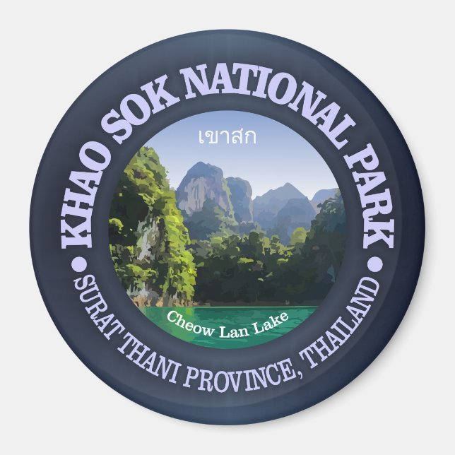 Imã Parque Nacional Khao Sok (Frente)