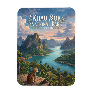 Ímã Parque Nacional Khao Sok Tailândia