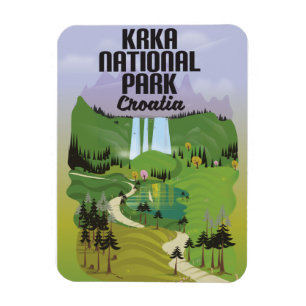Ímã Parque Nacional Krka Croácia