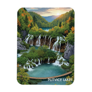 Ímã Parque nacional Lagos de Plitvice Croácia