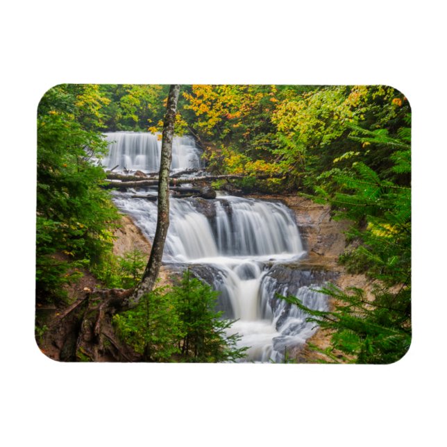 Ímã Parque Nacional Lakeshore Rocks, Sable Falls (Horizontal)