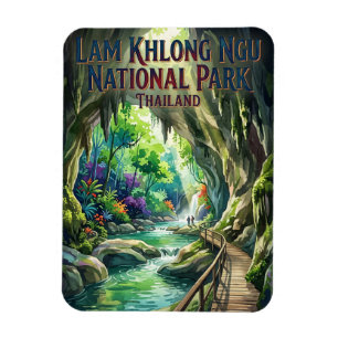 Ímã Parque Nacional Lam Khlong Ngu Tailândia