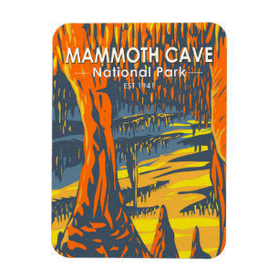Ímã Parque Nacional Mammoth Cave Kentucky