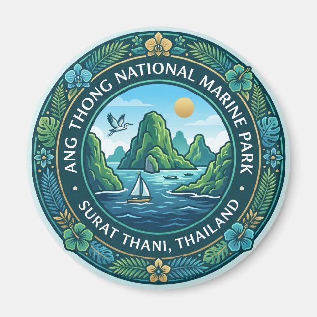 Imã Parque Nacional Marinho de Ang Thong Tailândia (Frente)