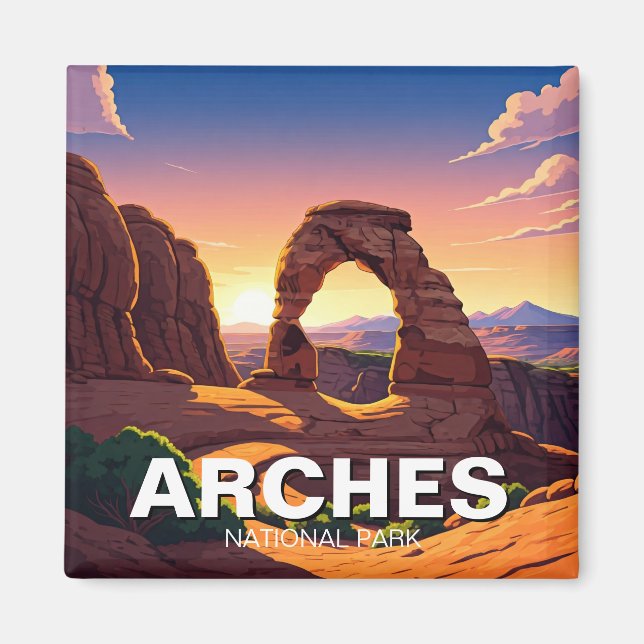 Imã Parque Nacional Moab Utah Arches (Frente)