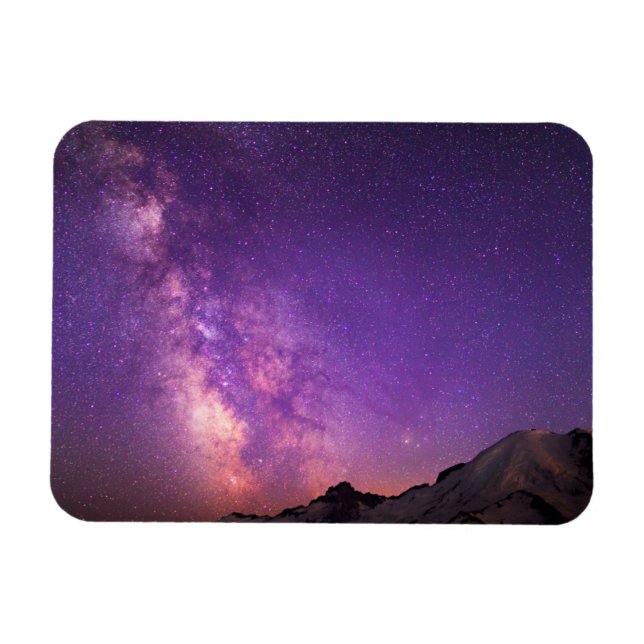 Ímã Parque Nacional Mt. Rainier | Estado de Washington (Horizontal)