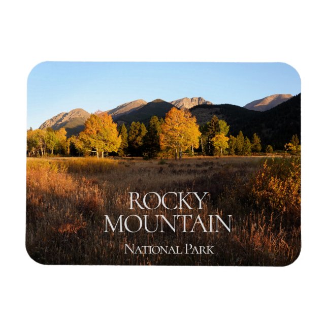 Ímã Parque Nacional Rocky Mountain (Horizontal)