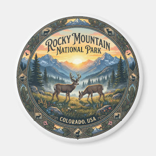 Imã Parque Nacional Rocky Mountain Colorado