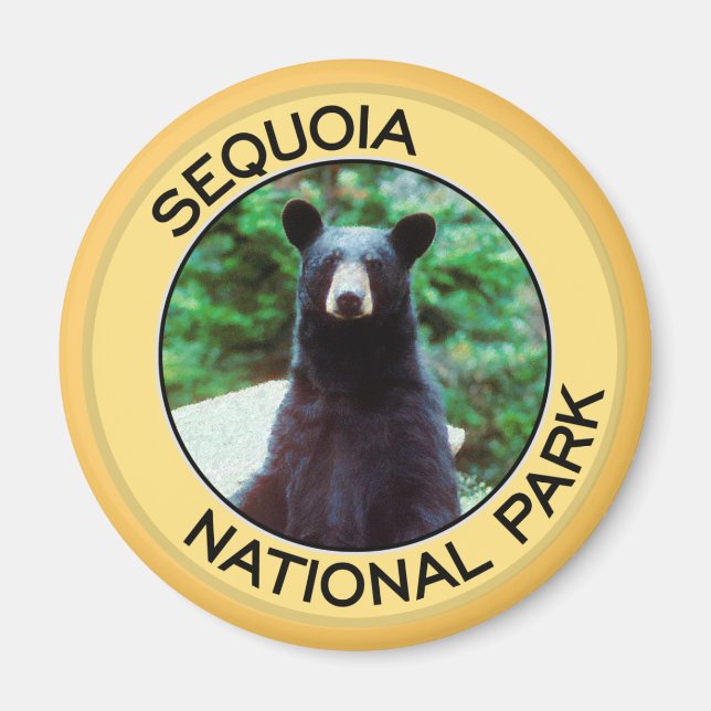 Imã Parque Nacional Sequoia (Frente)