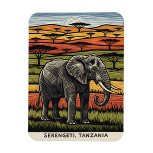 Ímã Parque Nacional Serengeti Tanzânia