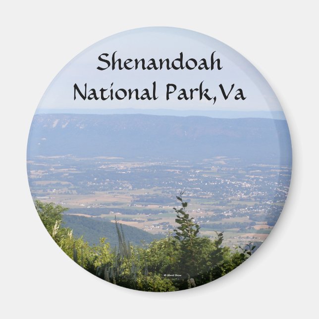 Imã Parque Nacional Shenandoah (Frente)