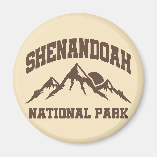 Imã Parque Nacional Shenandoah (Frente)