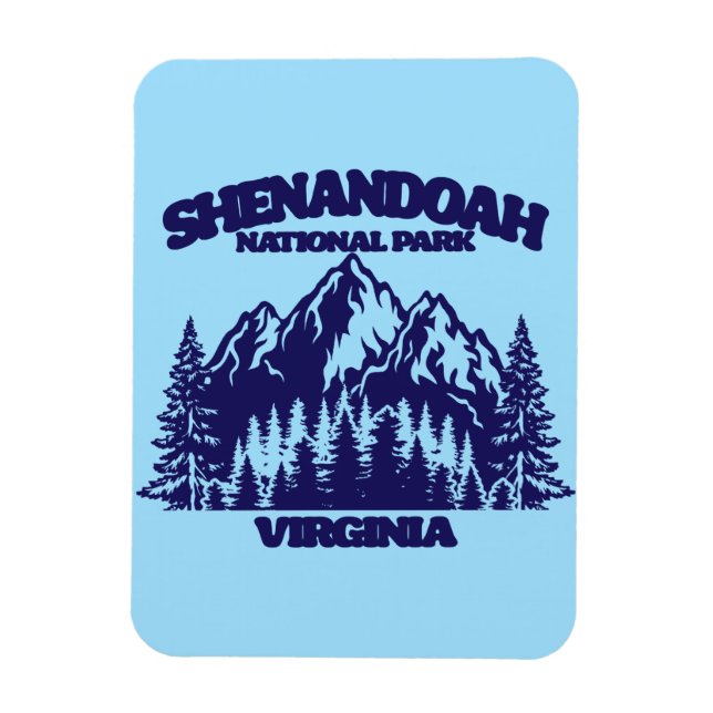 Ímã Parque Nacional Shenandoah (Vertical)