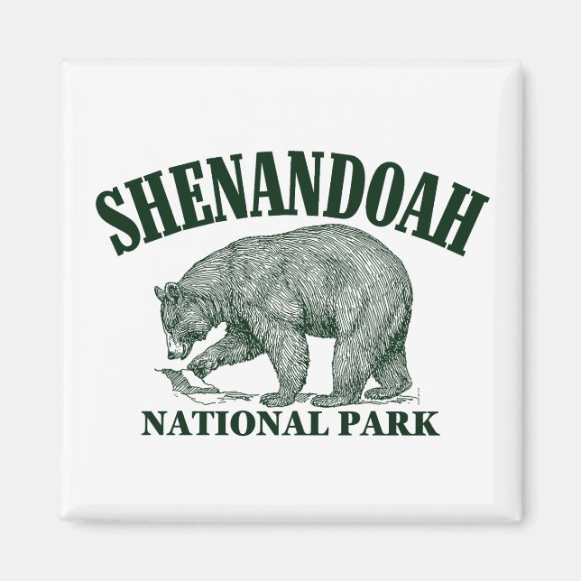 Imã Parque Nacional Shenandoah (Frente)