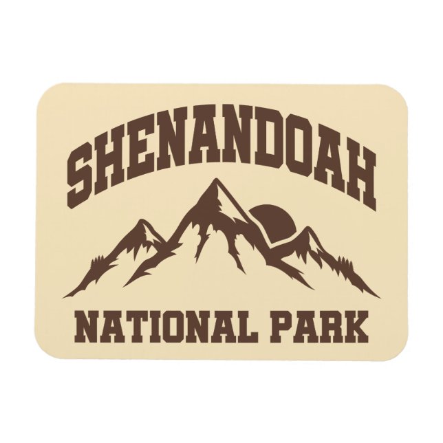 Ímã Parque Nacional Shenandoah (Horizontal)
