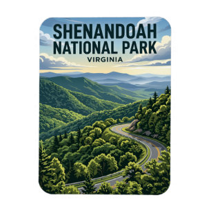 Ímã Parque Nacional Shenandoah EUA