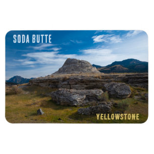 Ímã Parque Nacional Soda Butte Cone Yellowstone