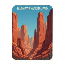 Ímã Parque Nacional Talampaya Argentina Viagem