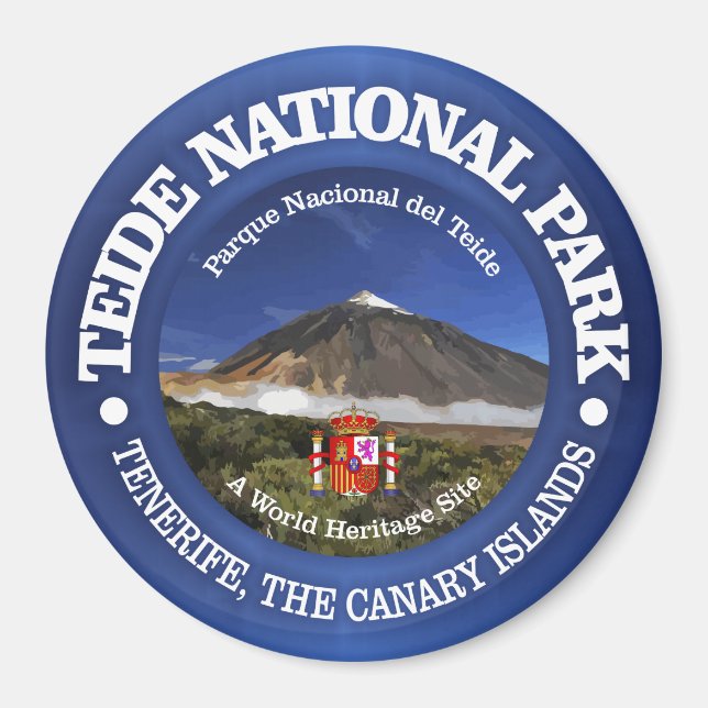 Imã Parque Nacional Teide (Frente)