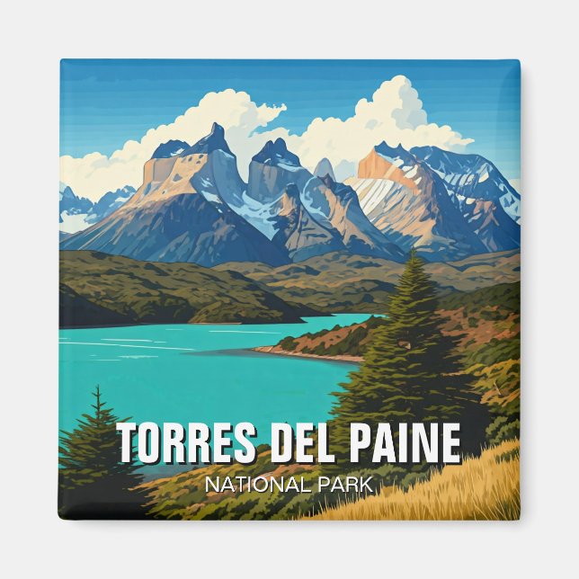 Imã Parque Nacional Torres Del Paine Chile (Frente)