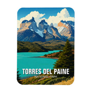 Ímã Parque Nacional Torres Del Paine Chile