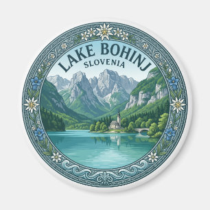 Imã Parque Nacional Triglav — Lago Bohinj Ribčev Laz